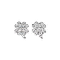 Orecchini Amen Donna Fortuna in Argento Zircone EQUBBZ - EQUBBZ
